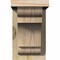 Ekena Millwork New Brighton Rough Sawn Corbel w/Backplate, Douglas Fir, 6"W x 10"D x 10"H COR06X10X10NEB01RDF - alternate 2